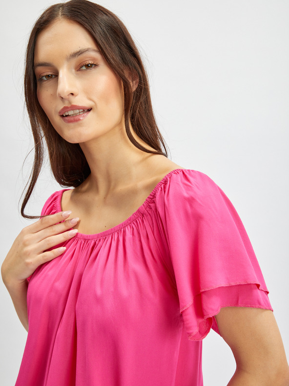 Orsay Tamnoružičasta ženska bluza ORSAY