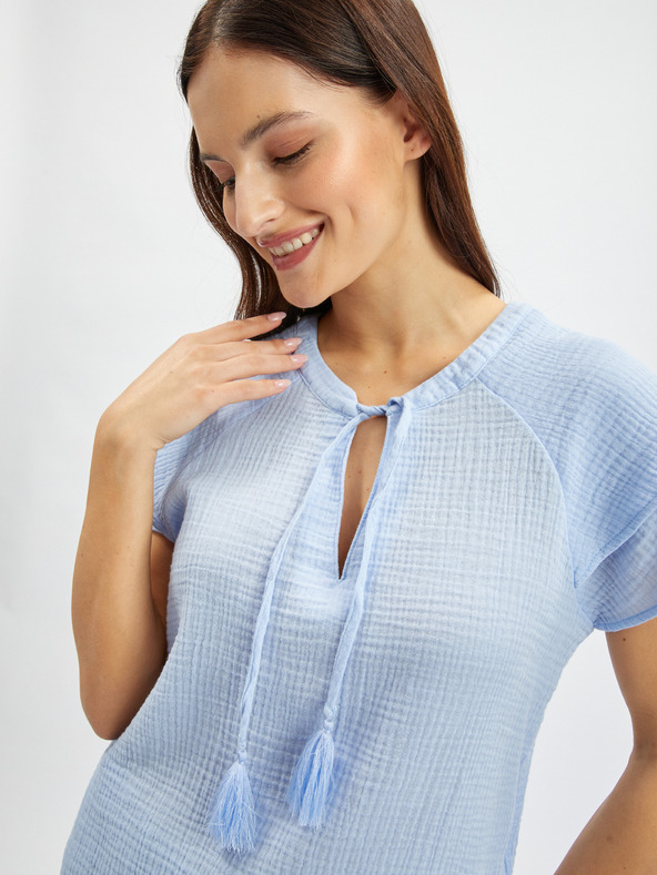 Orsay Svijetloplava ženska bluza ORSAY