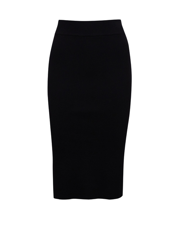 Orsay Crna ženska suknja s prorezom ORSAY