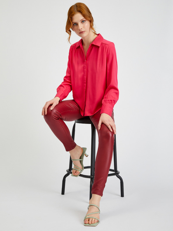 Orsay Tamnoružičasta ženska bluza ORSAY