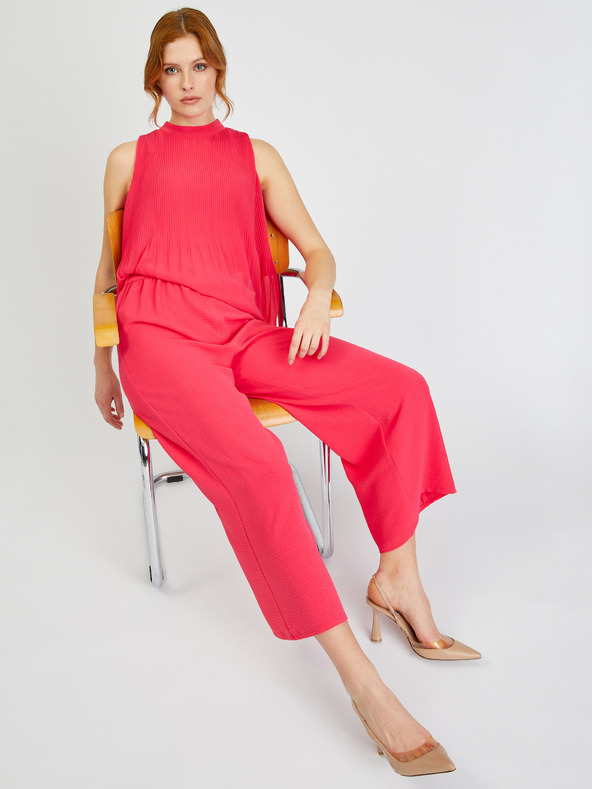 Orsay Tamnoružičasta ženska plisirana bluza ORSAY