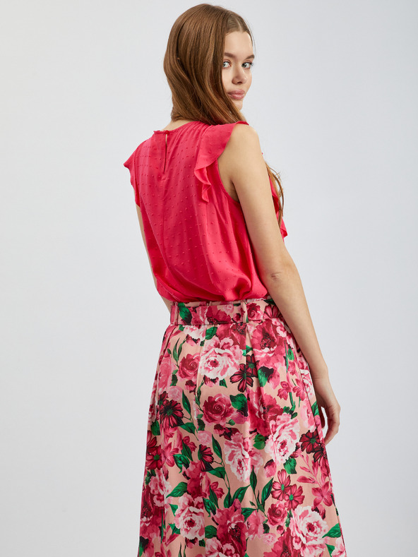 Orsay Tamnoružičasta ženska bluza ORSAY