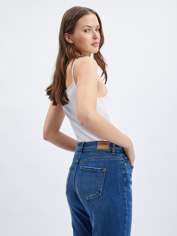 Orsay Tamnoplave ženske traperice boyfriend kroja ORSAY