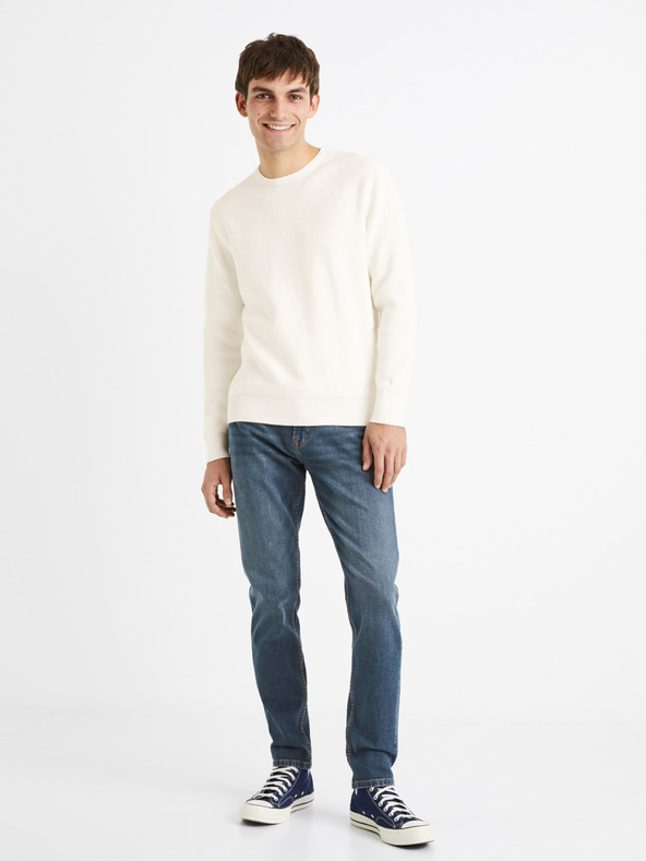 Celio Plave muške slim fit traperice Celio C25 Dofasol