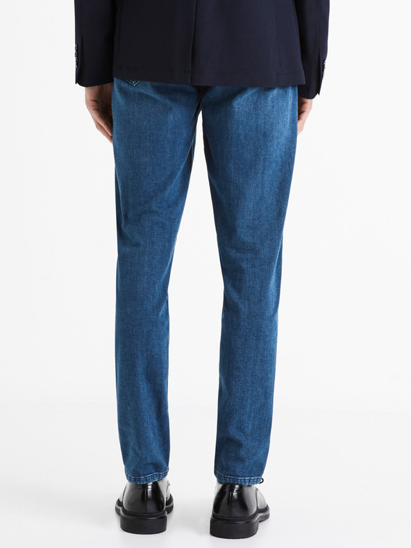 Celio Plave muške slim fit traperice Celio C25 Dosoft25