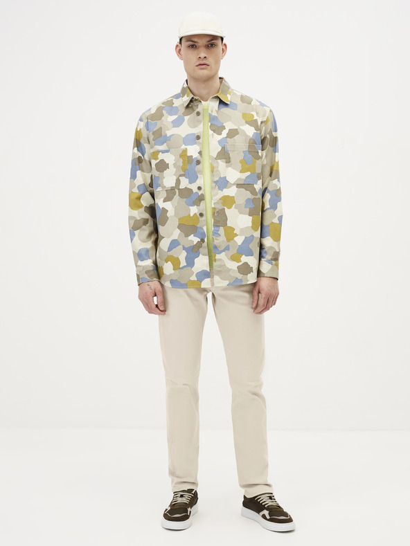 Celio Celio Jopry krem ​​traperice ravnog kroja