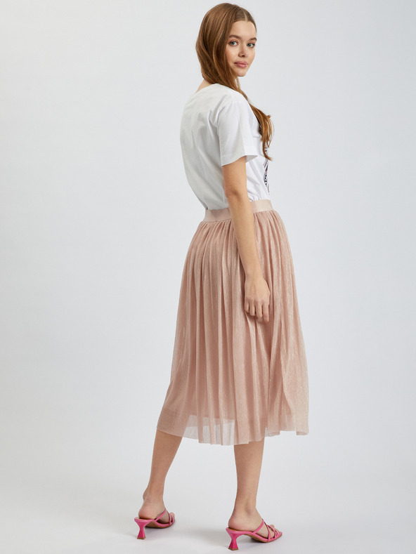 Orsay Svjetloružičasta ženska plisirana suknja ORSAY