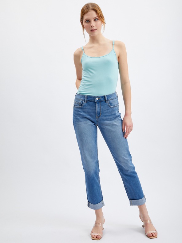 Orsay Svijetloplava ženska majica bez rukava ORSAY