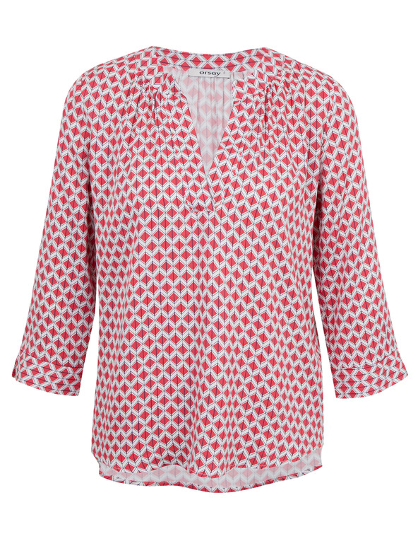 Orsay Bijelo-ružičasta ženska bluza s uzorkom ORSAY