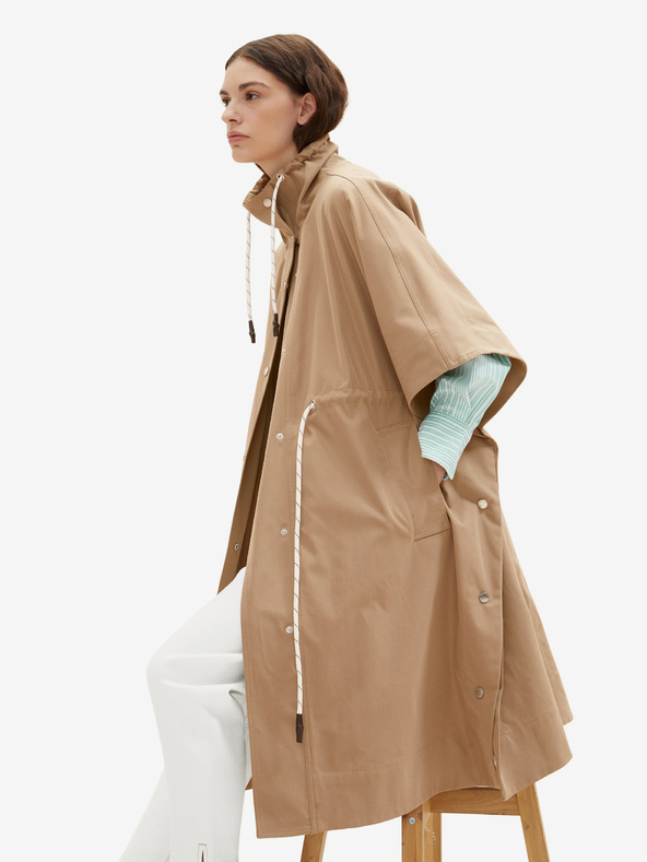 Tom Tailor Tom Tailor smeđi ženski svijetli kaput