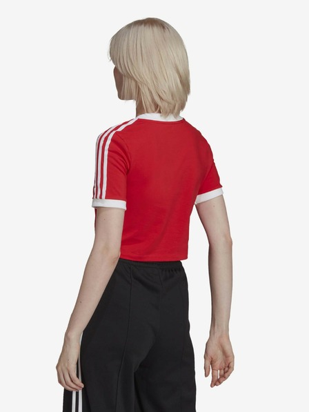 adidas Originals Crveni ženski kratki top adidas Originals