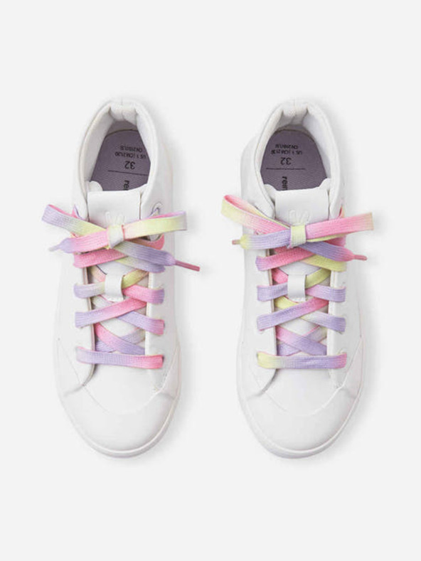 Reima Bijele Reima Peace visoke tenisice za djevojčice do gležnja