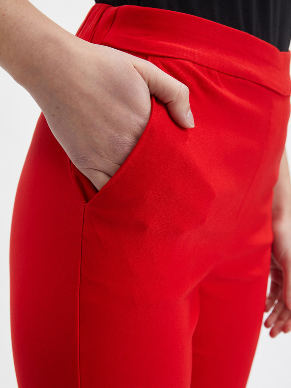 Orsay Crvene ženske hlače ORSAY