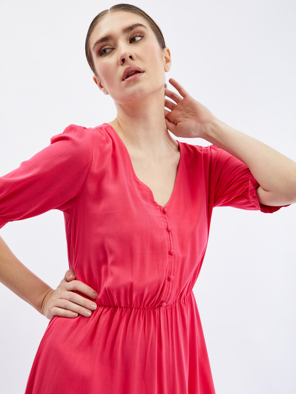 Orsay Tamnoružičasta ženska haljina ORSAY