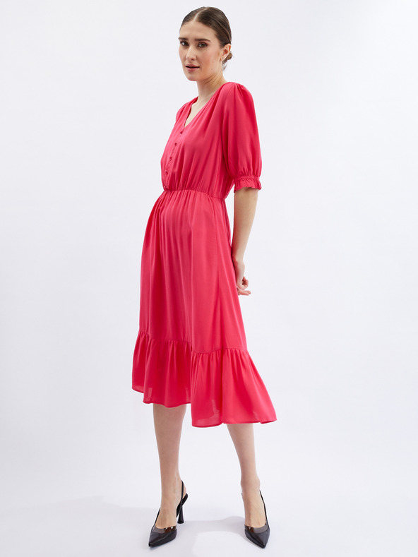 Orsay Tamnoružičasta ženska haljina ORSAY