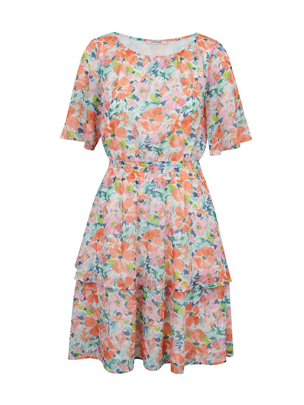 Orsay Crveno-krem ženska haljina cvjetnog uzorka ORSAY