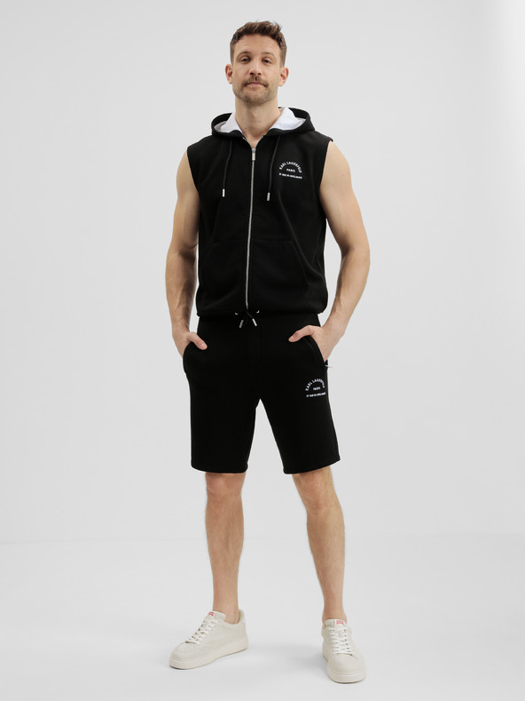 Karl Lagerfeld Crne muške trenirke KARL LAGERFELD