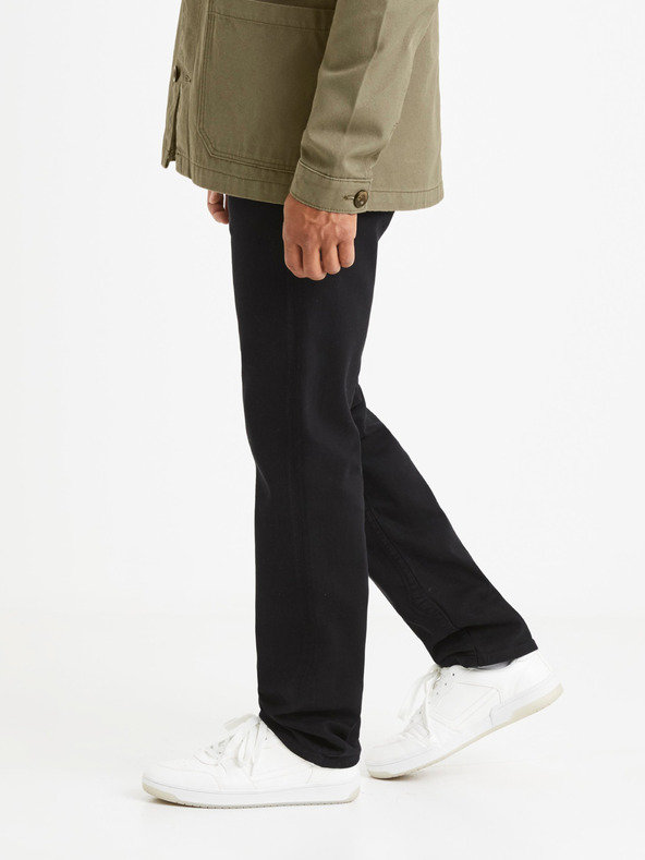 Celio Crne muške hlače Celio Vopry1