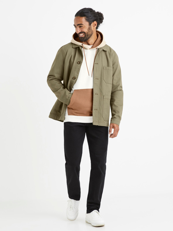 Celio Crne muške hlače Celio Vopry1