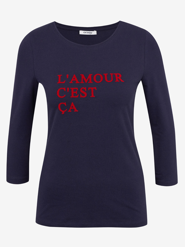 Orsay Tamnoplava ženska majica ORSAY