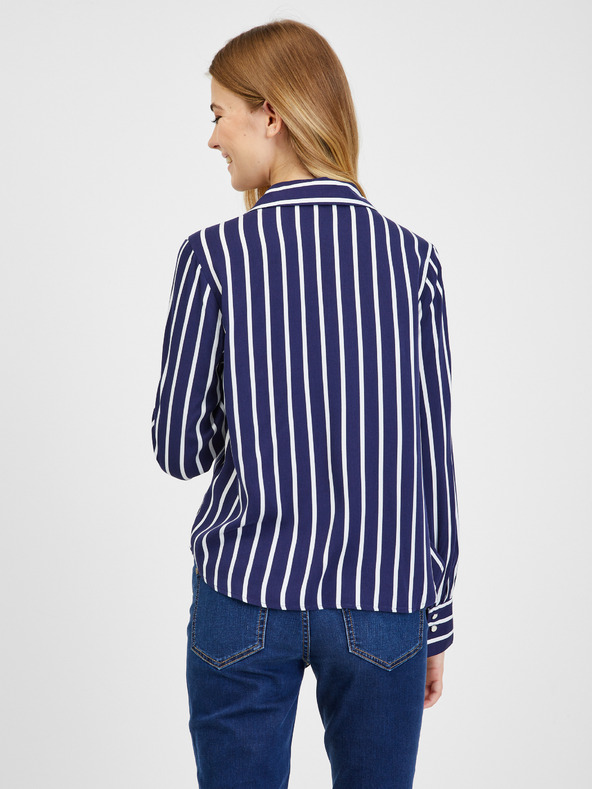 Orsay Bijelo-plava prugasta bluza za žene ORSAY