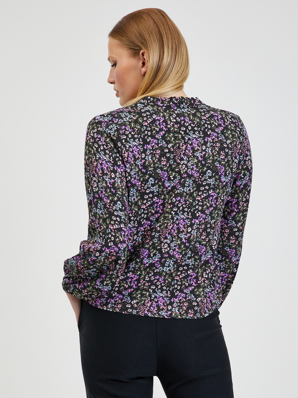 Orsay Crna ženska bluza cvjetnog uzorka ORSAY