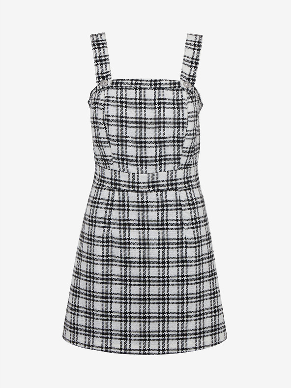 Orsay Crno-bijela ženska karirana haljina ORSAY