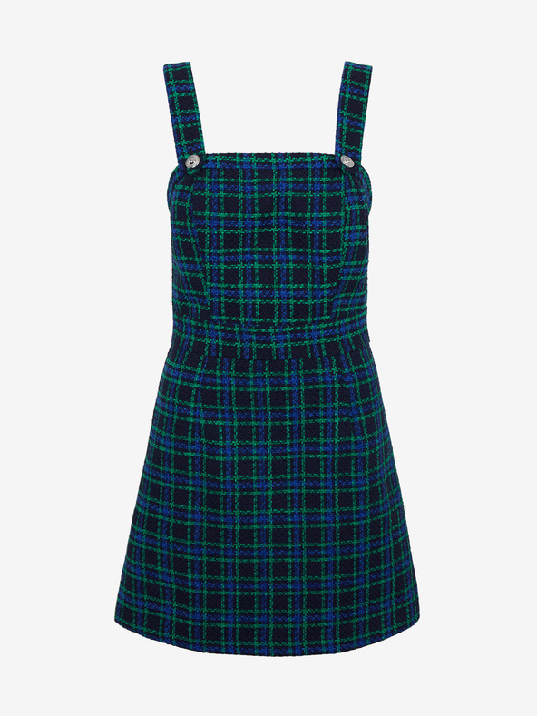 Orsay Tamnoplava ženska karirana haljina ORSAY