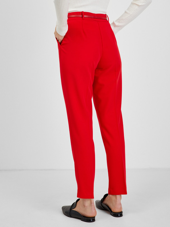 Orsay Crvene ženske hlače ORSAY