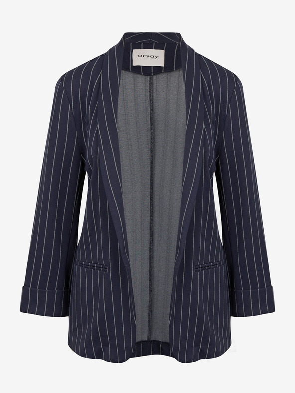 Orsay Tamnoplavi ženski prugasti sako ORSAY