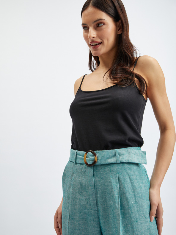 Orsay Tirkizne ženske hlače ORSAY