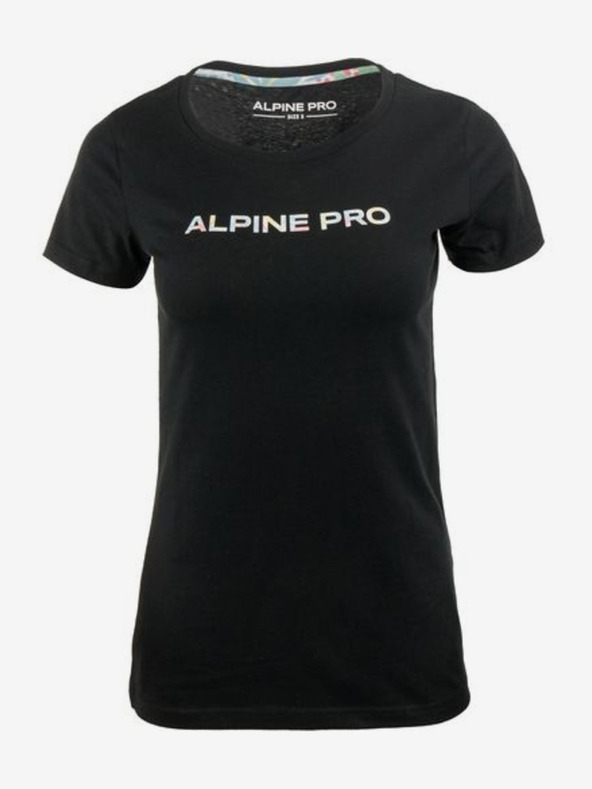 ALPINE PRO Gabora Majica crna