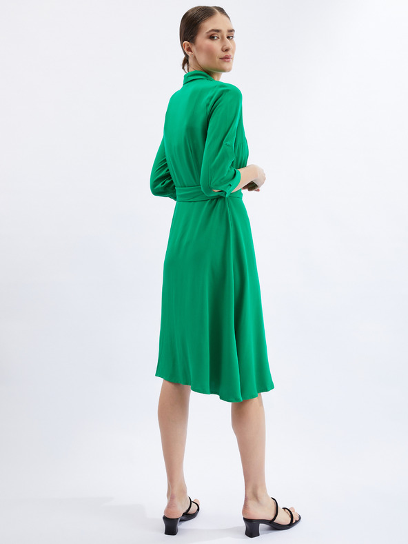 Orsay Zelena ženska košulja haljina ORSAY