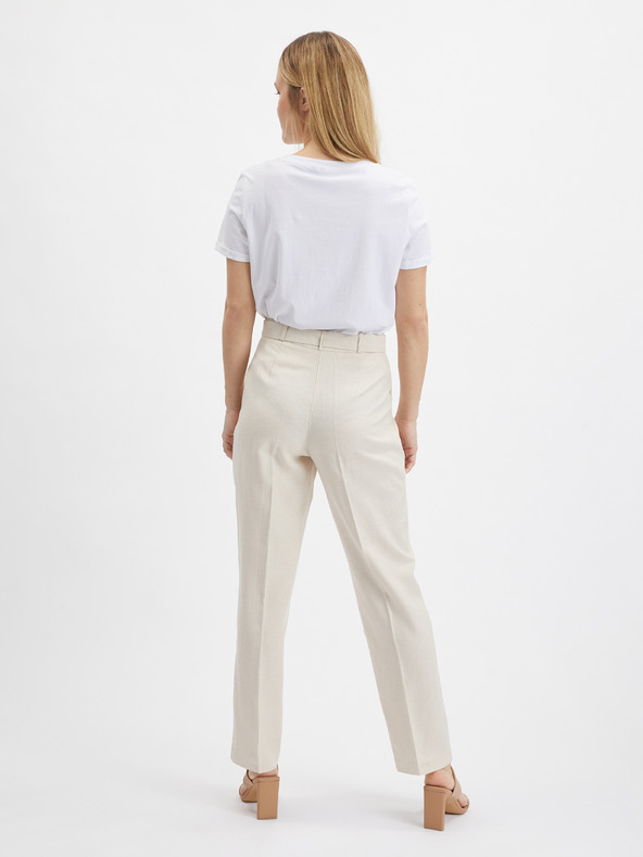 Orsay Bež ženske hlače ORSAY