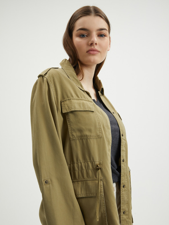 ONLY Kaki svijetla jakna SAMO Kenija