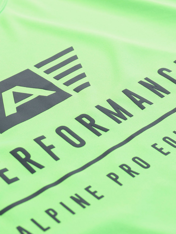 ALPINE PRO Funkcionalna muška majica s cool-dry ALPINE PRO PANTHER zelenom bojom
