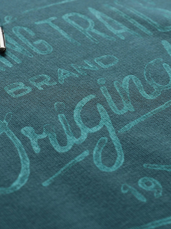 ALPINE PRO Muški pamučni sweatshirt ALPINE PRO KYTOR zelena