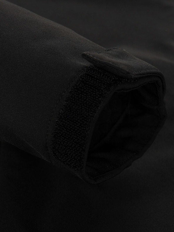 ALPINE PRO Ženska softshell jakna s membranom ALPINE PRO LANCA crna