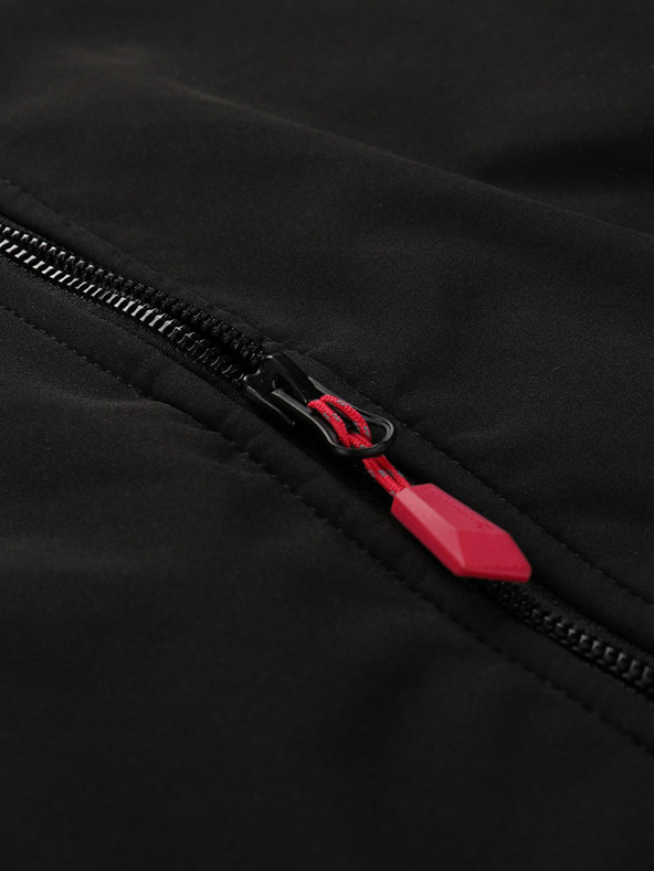 ALPINE PRO Ženska softshell jakna s membranom ALPINE PRO LANCA crna