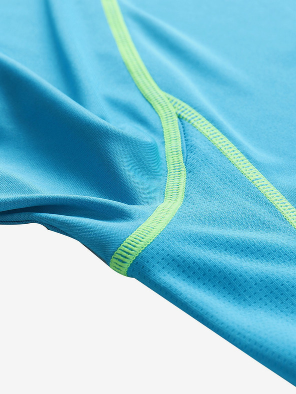 ALPINE PRO Muška funkcionalna majica kratkih rukava s cool-dry ALPINE PRO PANTHER plavom bojom