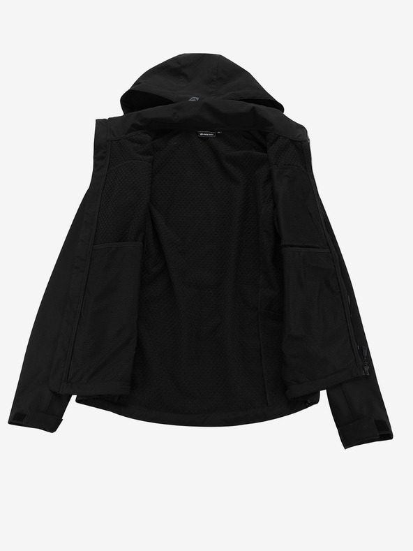 ALPINE PRO Muška softshell jakna s membranom ALPINE PRO LANC crna