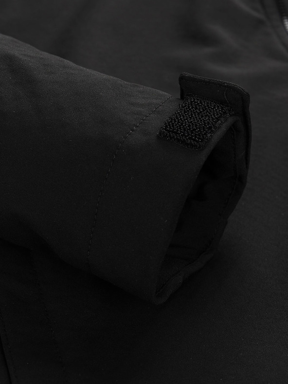 ALPINE PRO Muška softshell jakna s membranom ALPINE PRO LANC crna