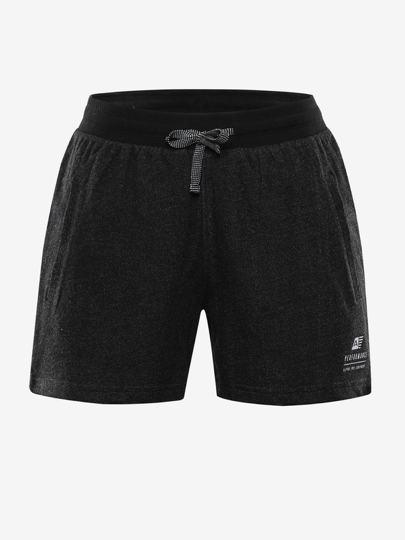 ALPINE PRO Ženske sportske kratke hlače ALPINE PRO THECA crne