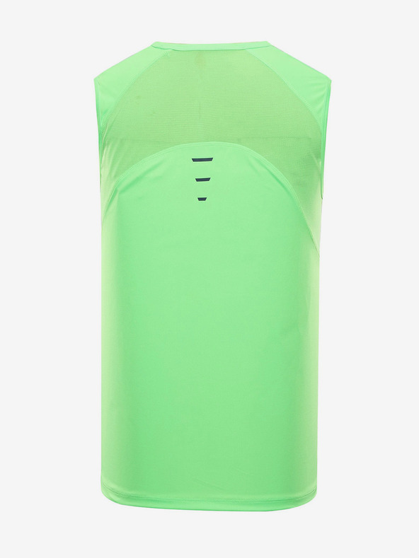 ALPINE PRO Muška majica bez rukava koja se brzo suši ALPINE PRO MIXED zelena