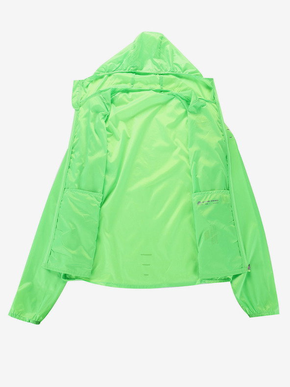 ALPINE PRO Muška ultralagana jakna s impregnacijom ALPINE PRO BIK zelena