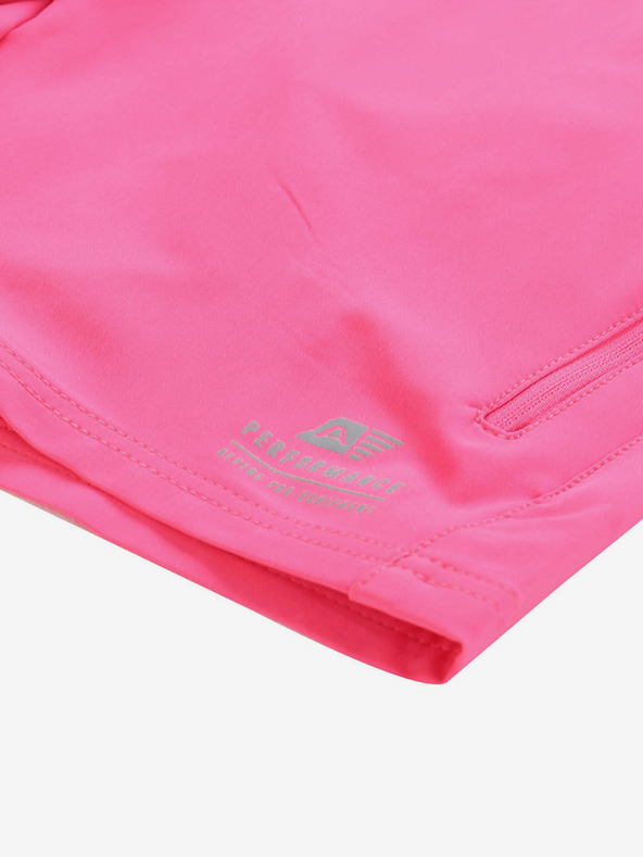 ALPINE PRO Ženske softshell kratke hlače koje se brzo suše ALPINE PRO COLA pink