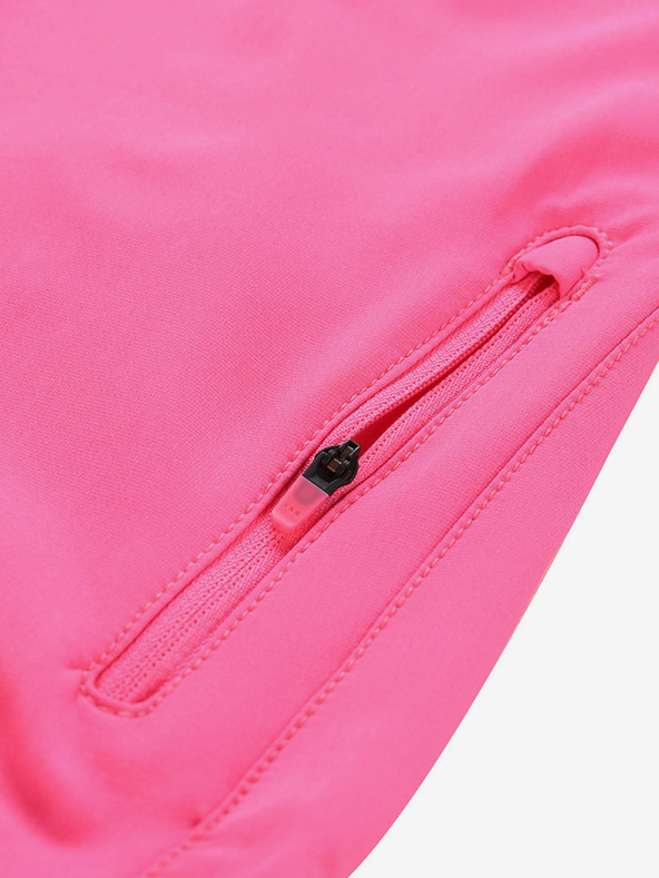 ALPINE PRO Ženske softshell kratke hlače koje se brzo suše ALPINE PRO COLA pink