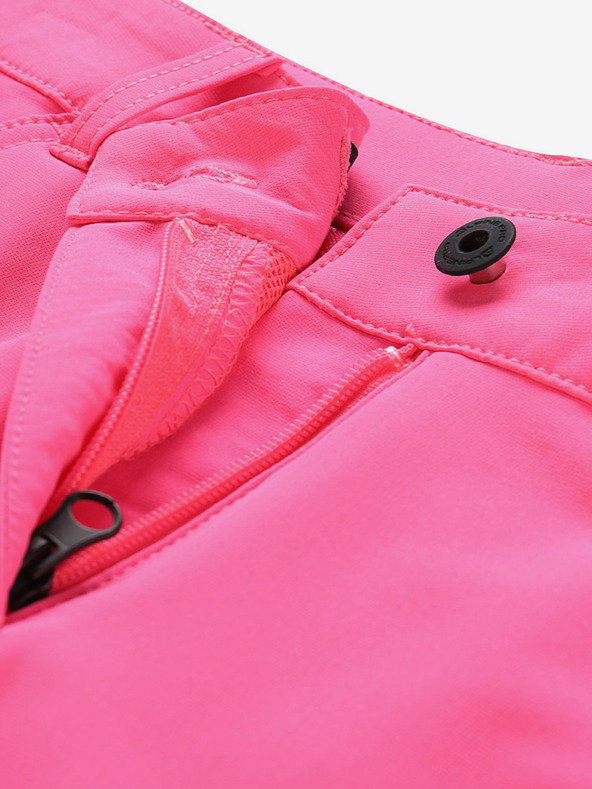ALPINE PRO Ženske softshell kratke hlače koje se brzo suše ALPINE PRO COLA pink