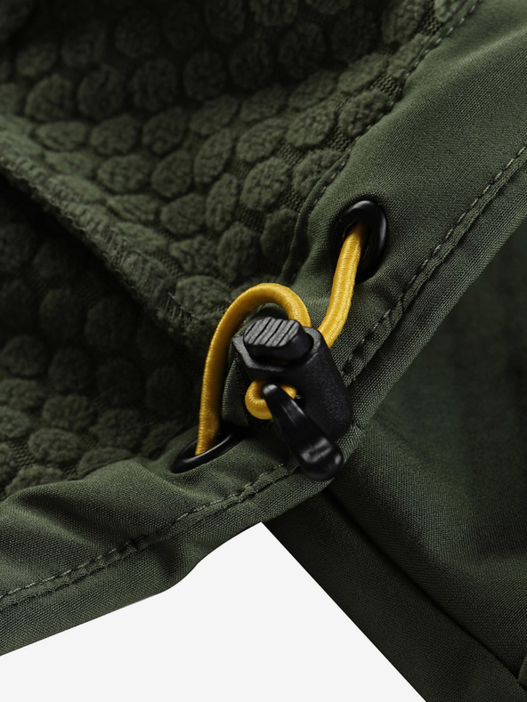 ALPINE PRO Ženska softshell jakna s membranom ALPINE PRO LANCA zelena