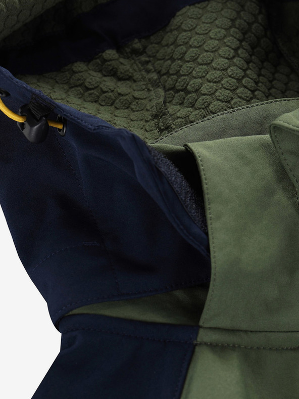 ALPINE PRO Ženska softshell jakna s membranom ALPINE PRO LANCA zelena